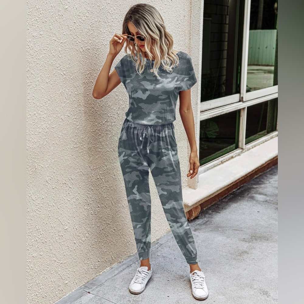 PRETTYGARDEN Long Romper Jumpsuit